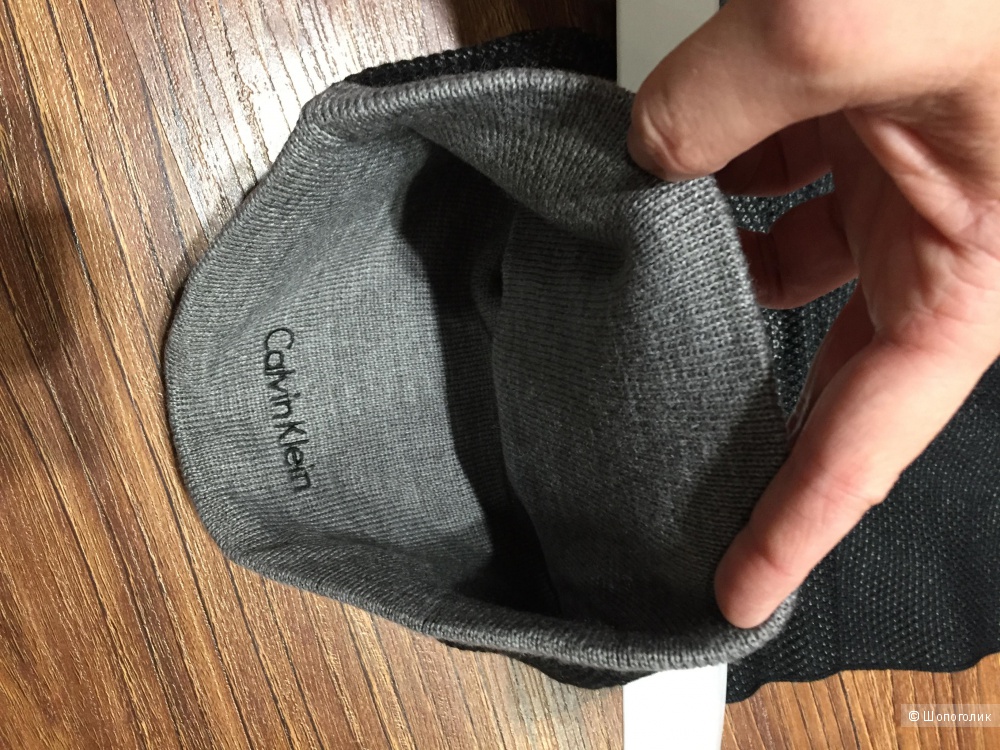 Мужской комплект шапка и шарф CALVIN KLEIN