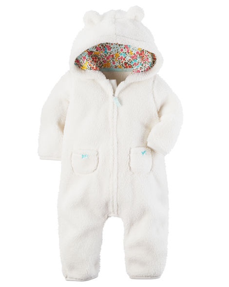 Комбинезон Carters из шерпы, размер 3м (61 см)