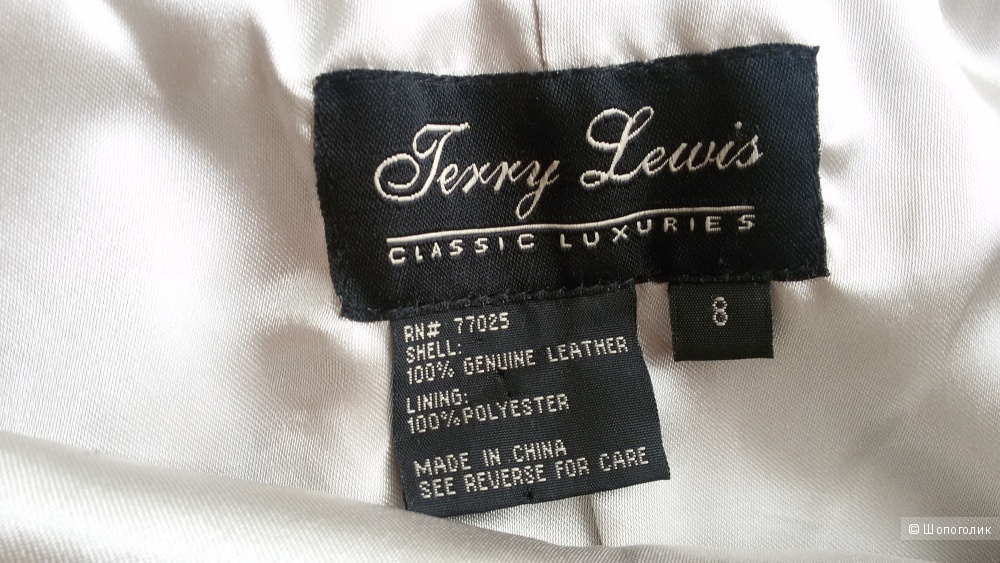 Кожаная юбка Terry Lewis US 8 (RUS 46-48)