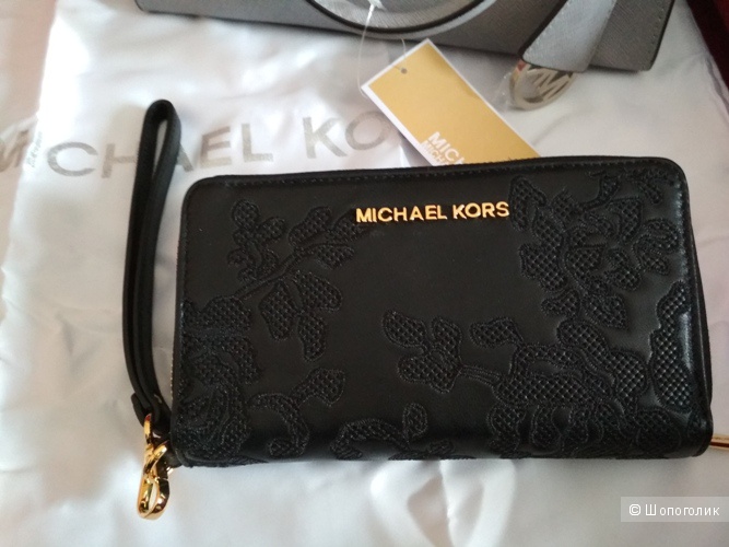 Кошелек MICHAEL MICHAEL KORS  'Jet Set Travel' с ремешком на запястье