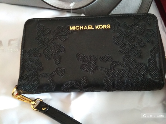 Кошелек MICHAEL MICHAEL KORS  'Jet Set Travel' с ремешком на запястье