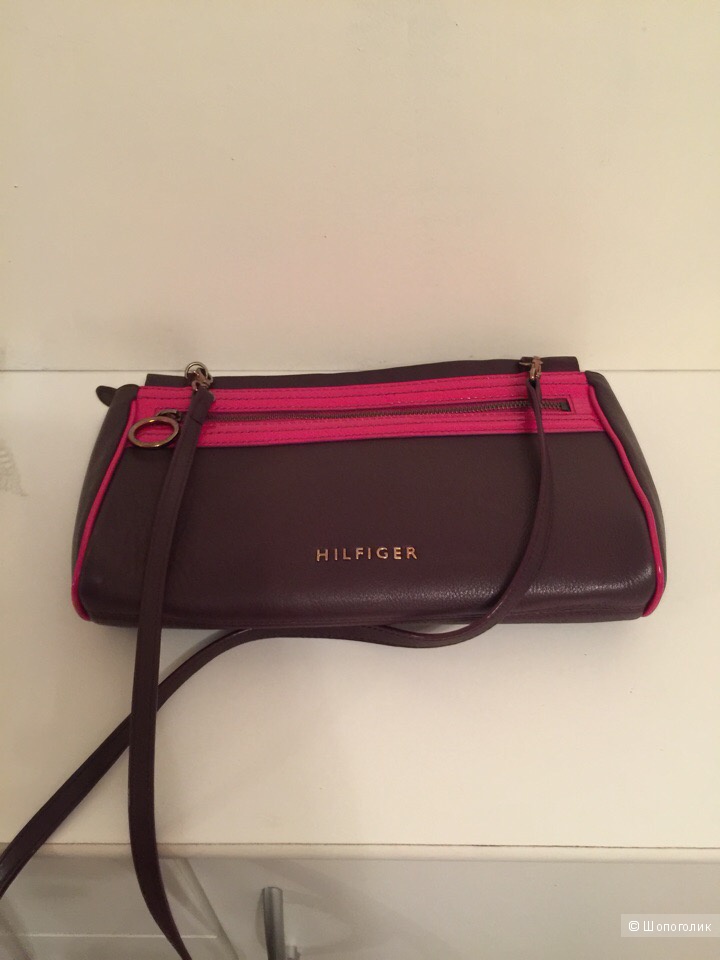 Кросс боди TOMMY HILFIGER 28см длина,17см высота дно 4см