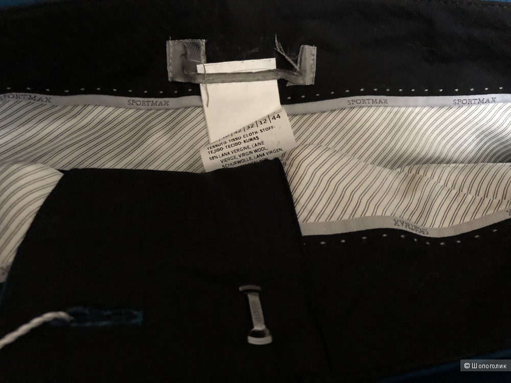 Брюки шерсть SPORTMAX, р.46 ( рус)
