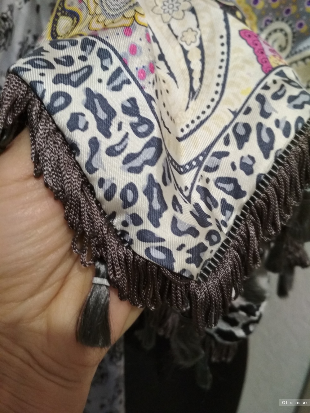 Шелковый шарф MUCHO GUSTO, one size