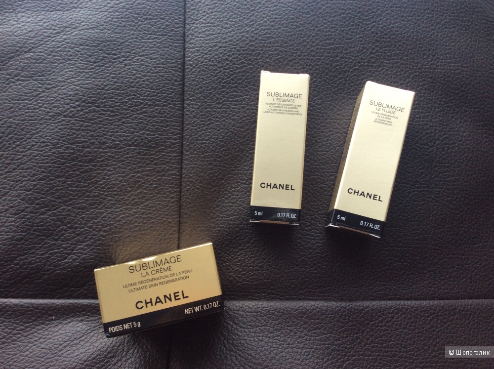 Набор миниатюр Chanel Sublimage, обьем 15ml