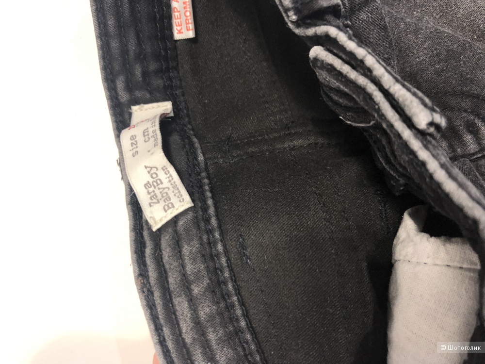 Джинсы zara 12-18 мес., 86 см.