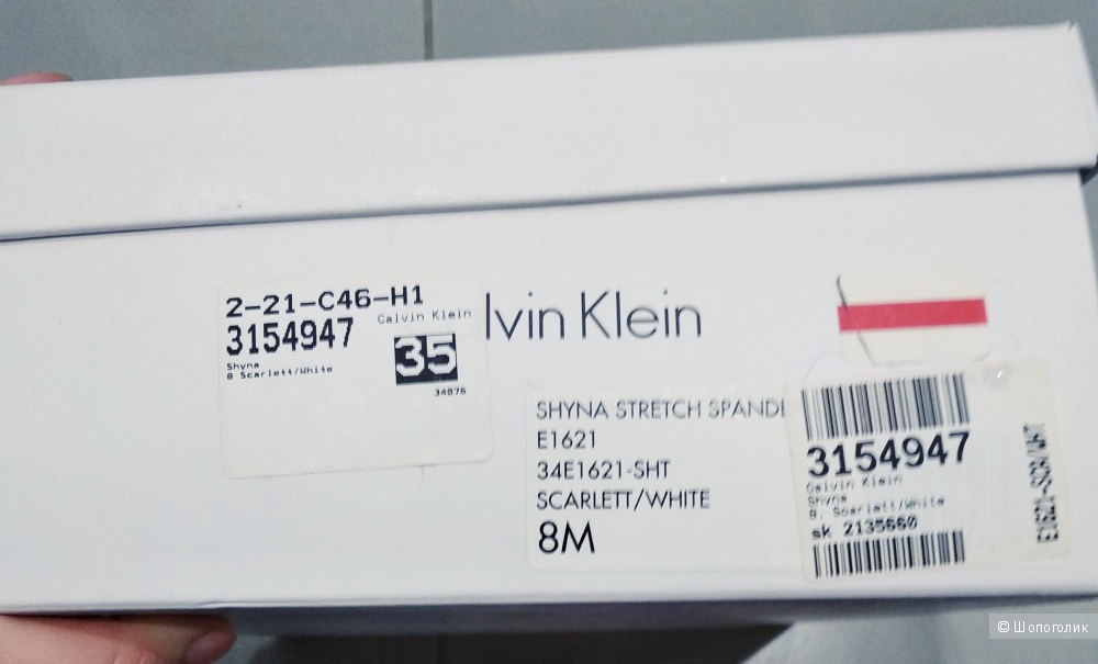 Сабо, Calvin Klein, р.37,5-38,5