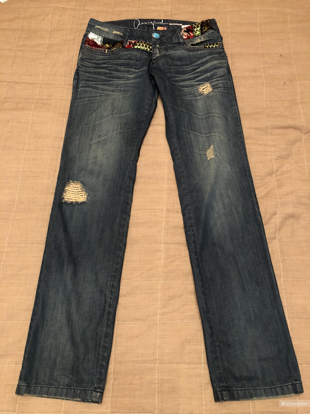 Джинсы Desigual р.46/48