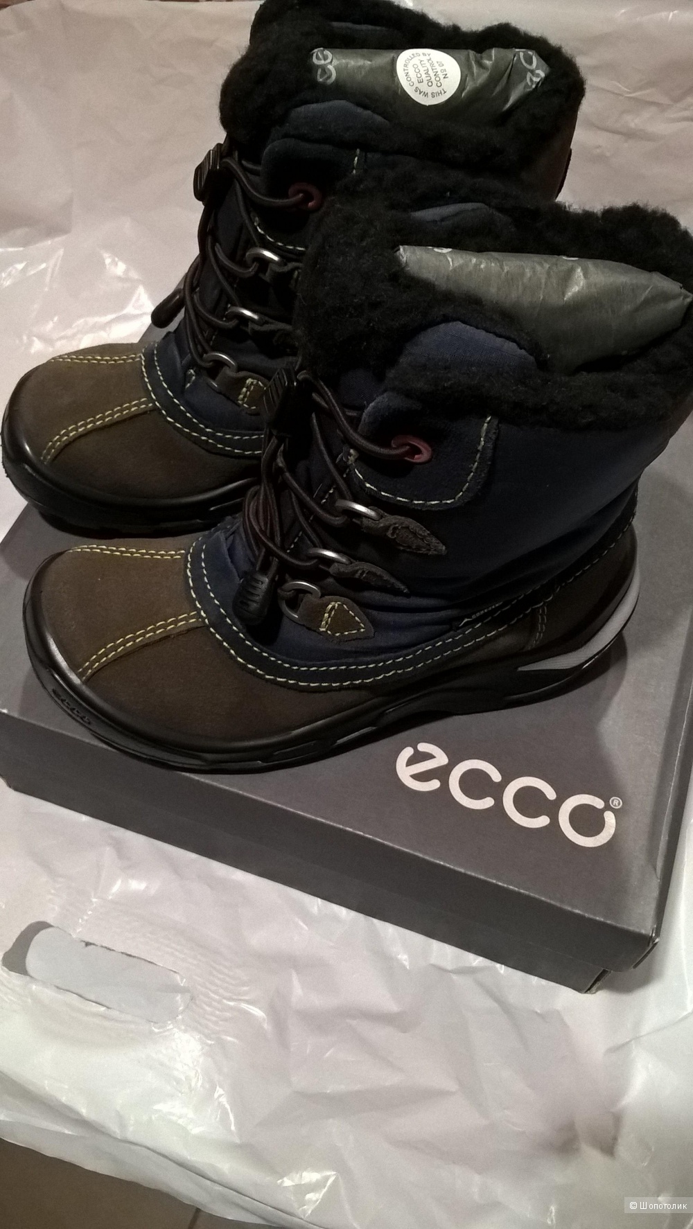 Сапожки Ecco размер 30