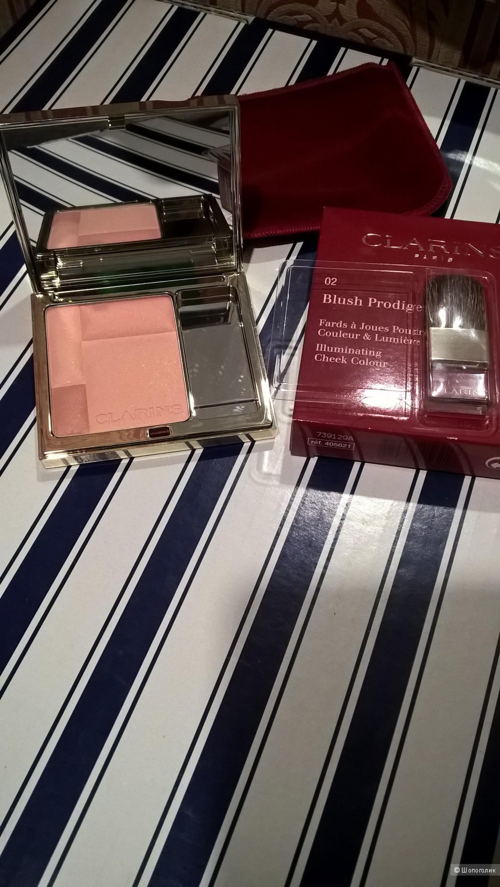 Румяна Clarins тон 02
