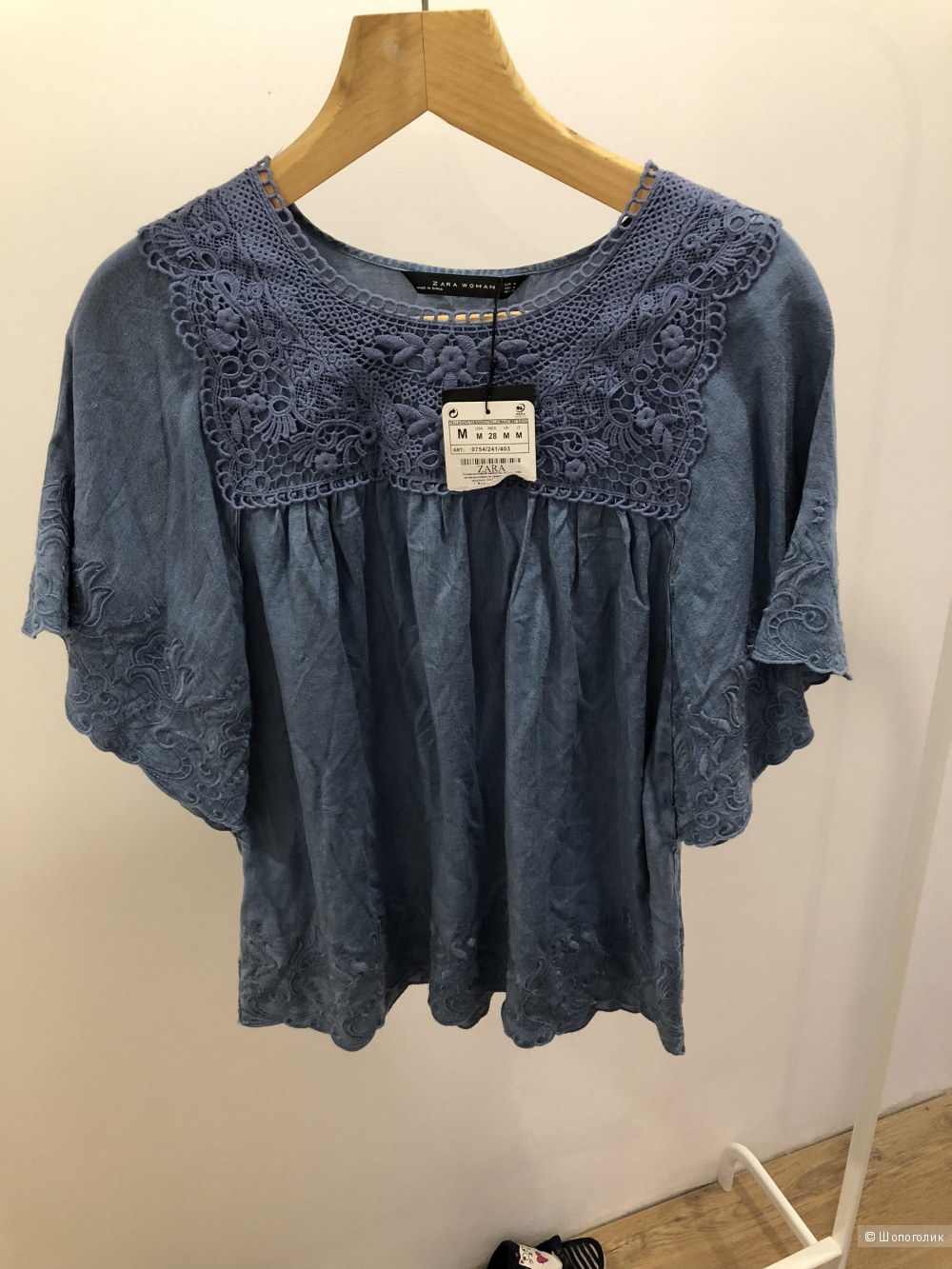 Блуза Рубашка, Zara, размер М