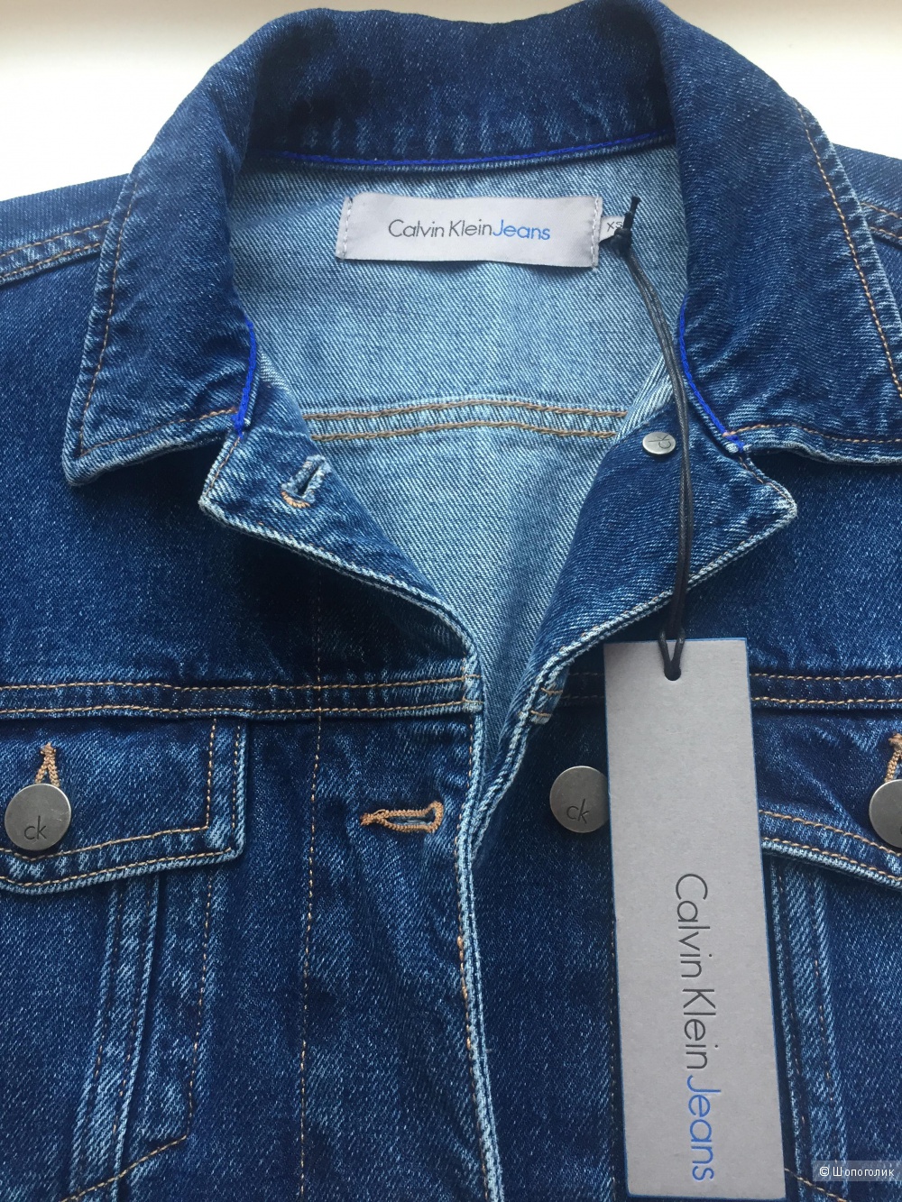 Джинсовка женская Calvin Klein, р.xs(наш р.44-46)