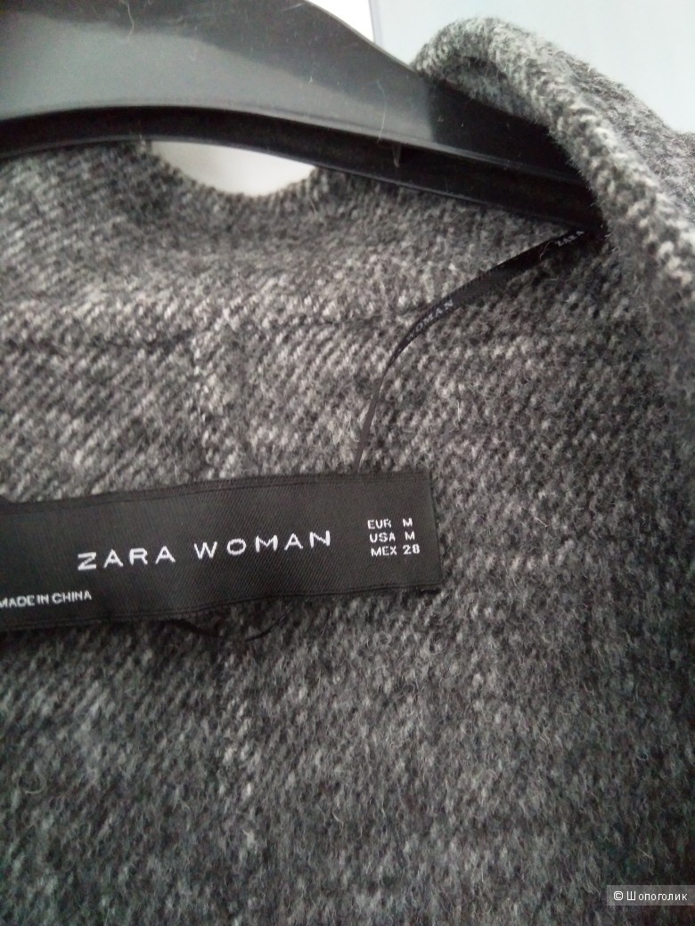 Пальто длинное ZARA WOMAN размер M.