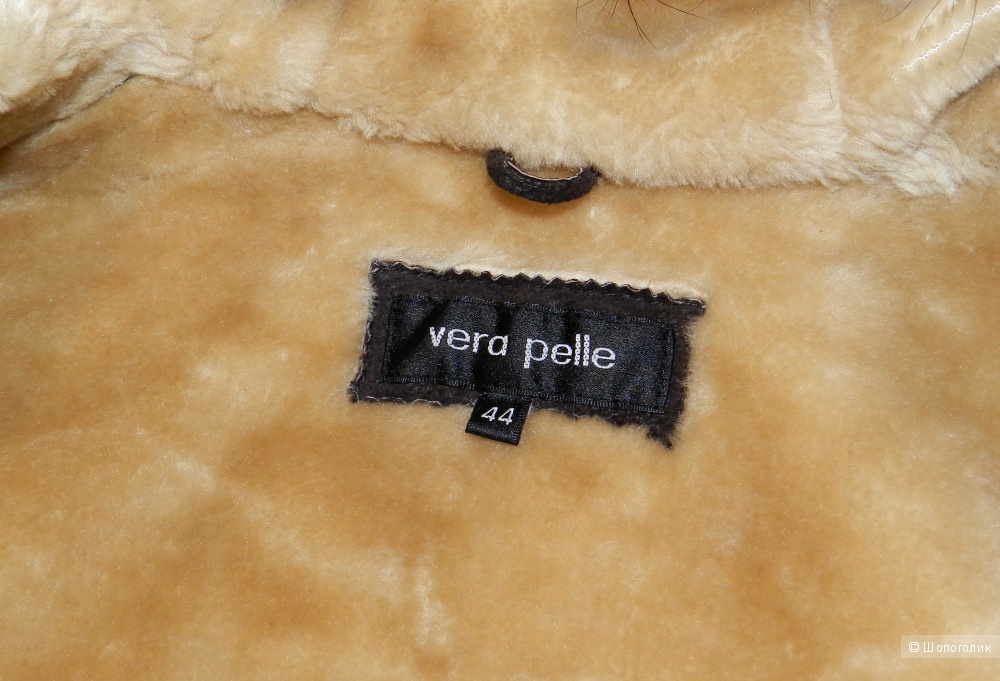 Дубленка кожаная куртка VERA PELLE 46-48