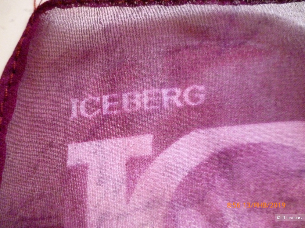 Итальянский шарф Iceberg, р-р 126x42