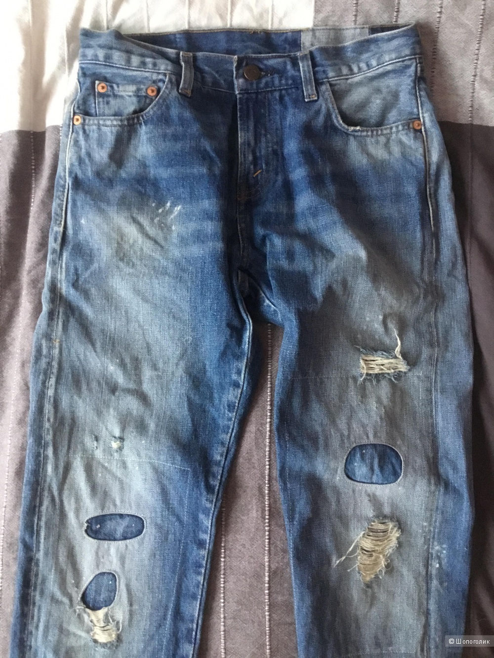 Джинсы Levi’s, размер 28, винтажные линейка