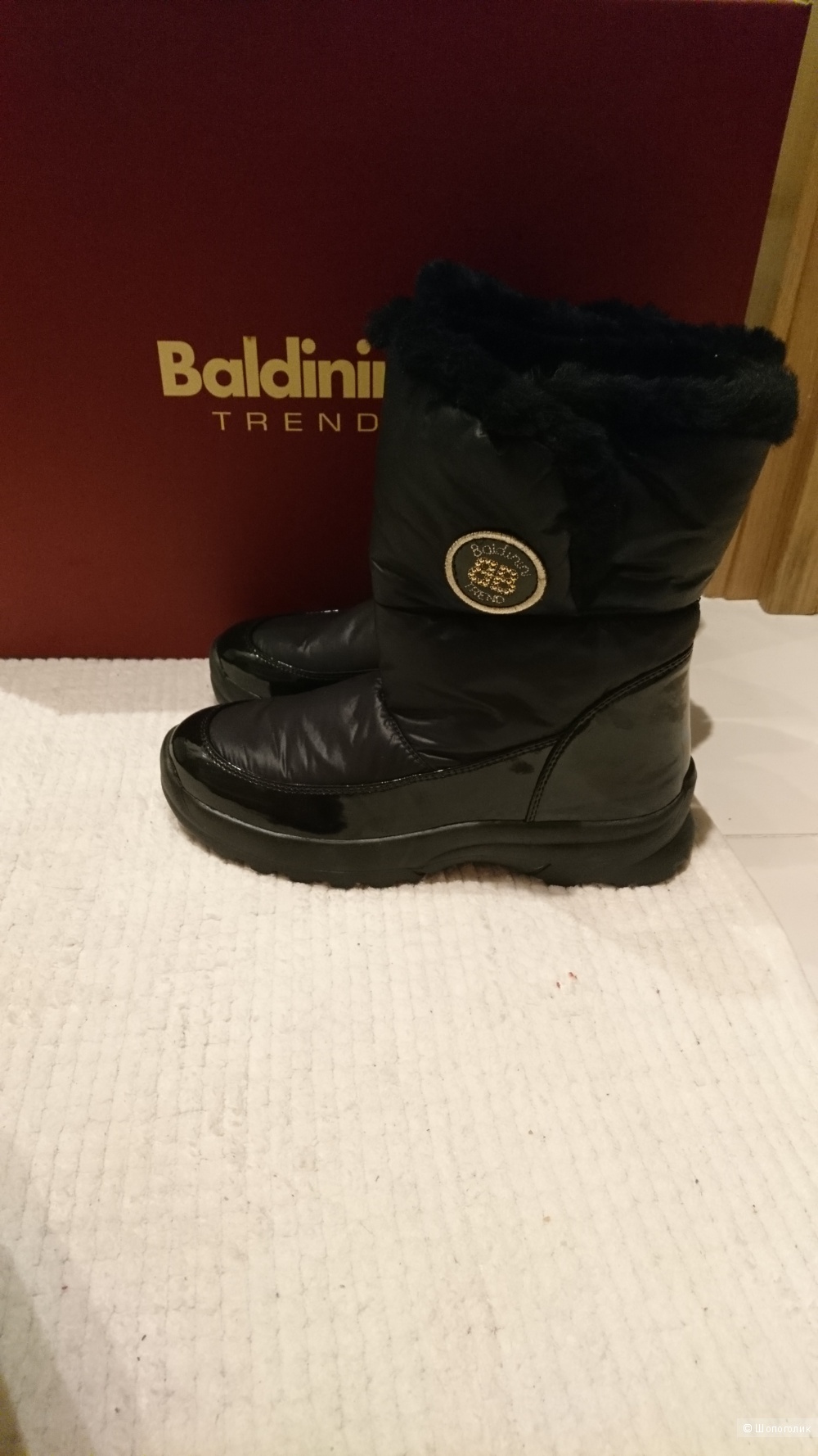 Зимние сапоги Baldinini Trend. Размер 38-39.