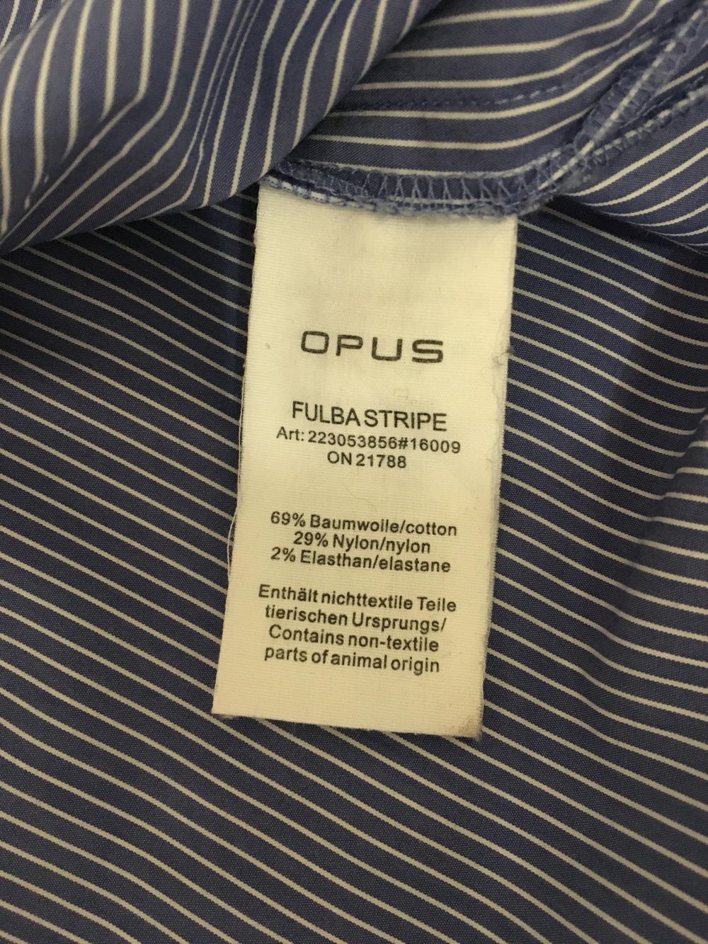 Рубашка Opus, размер 46