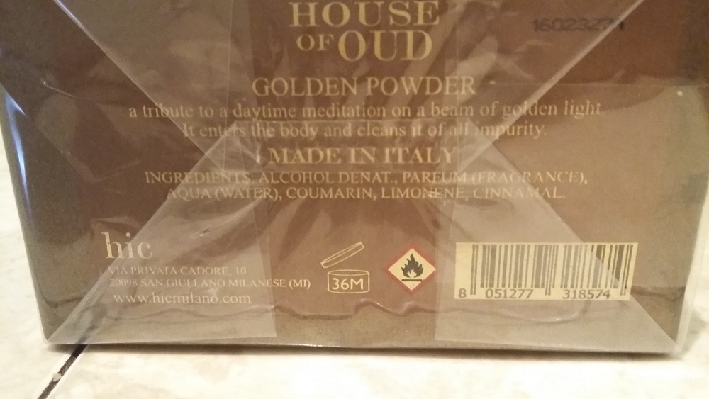 Парфюм  The House of Oud Golden Powder  75мл.