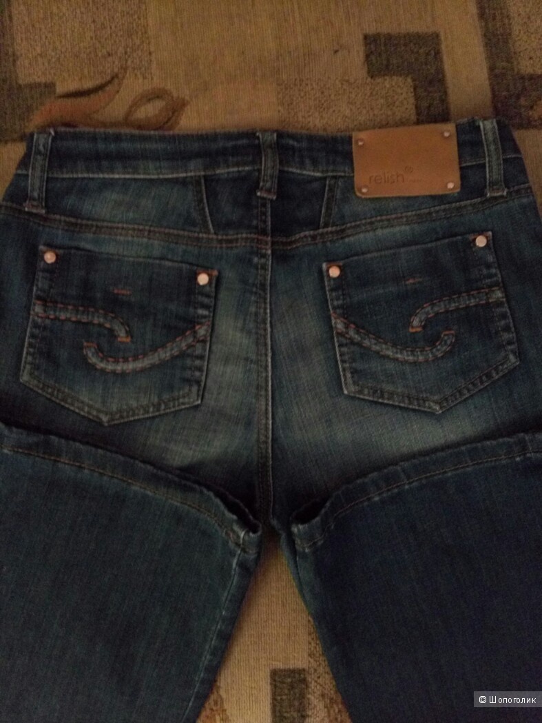 Джинсовые брюки  Relish, размер 30 ( см. замеры).