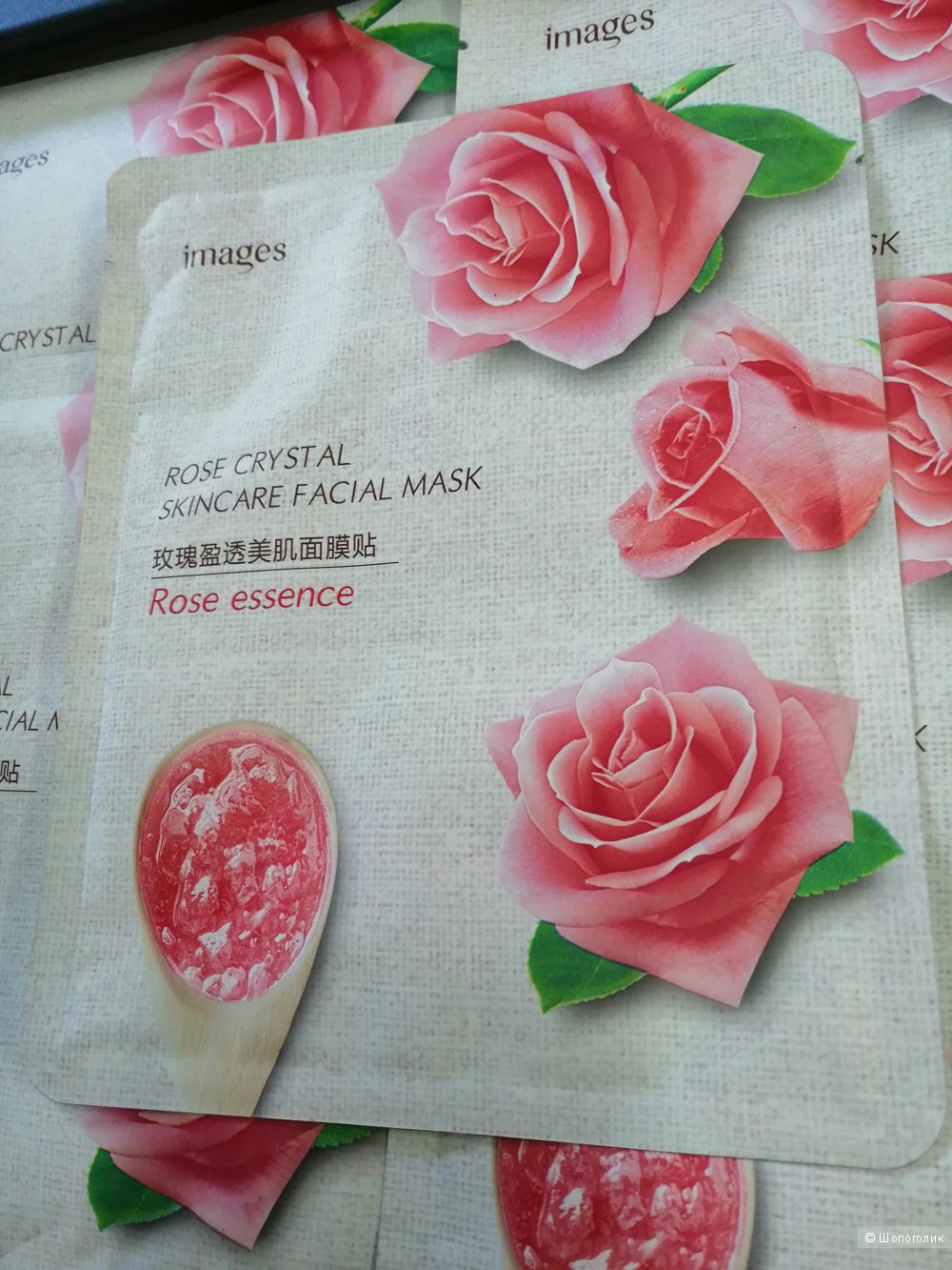 Тканевая маска для лица с экстрактом розы Images