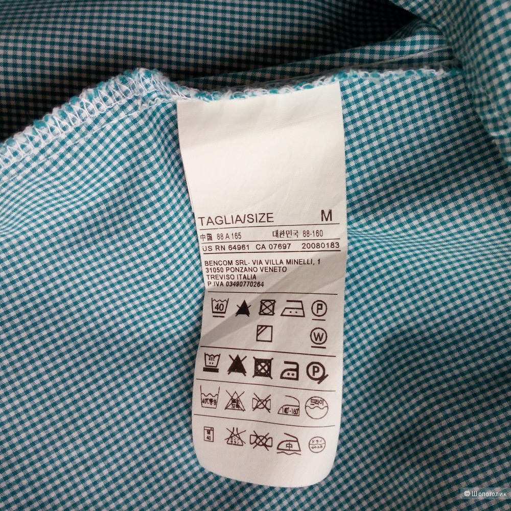 Рубашка BENETTON, размер M.