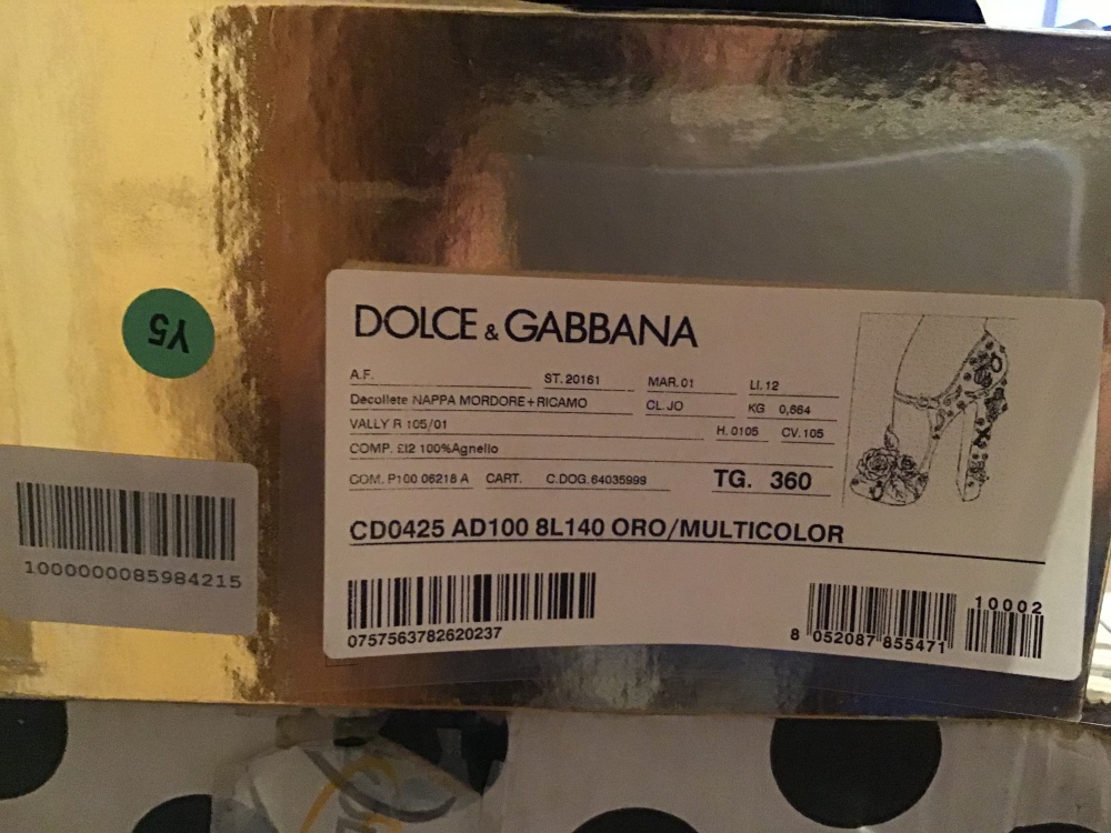 Туфли Dolce&Gabbana, 36 it (35.5 rus)