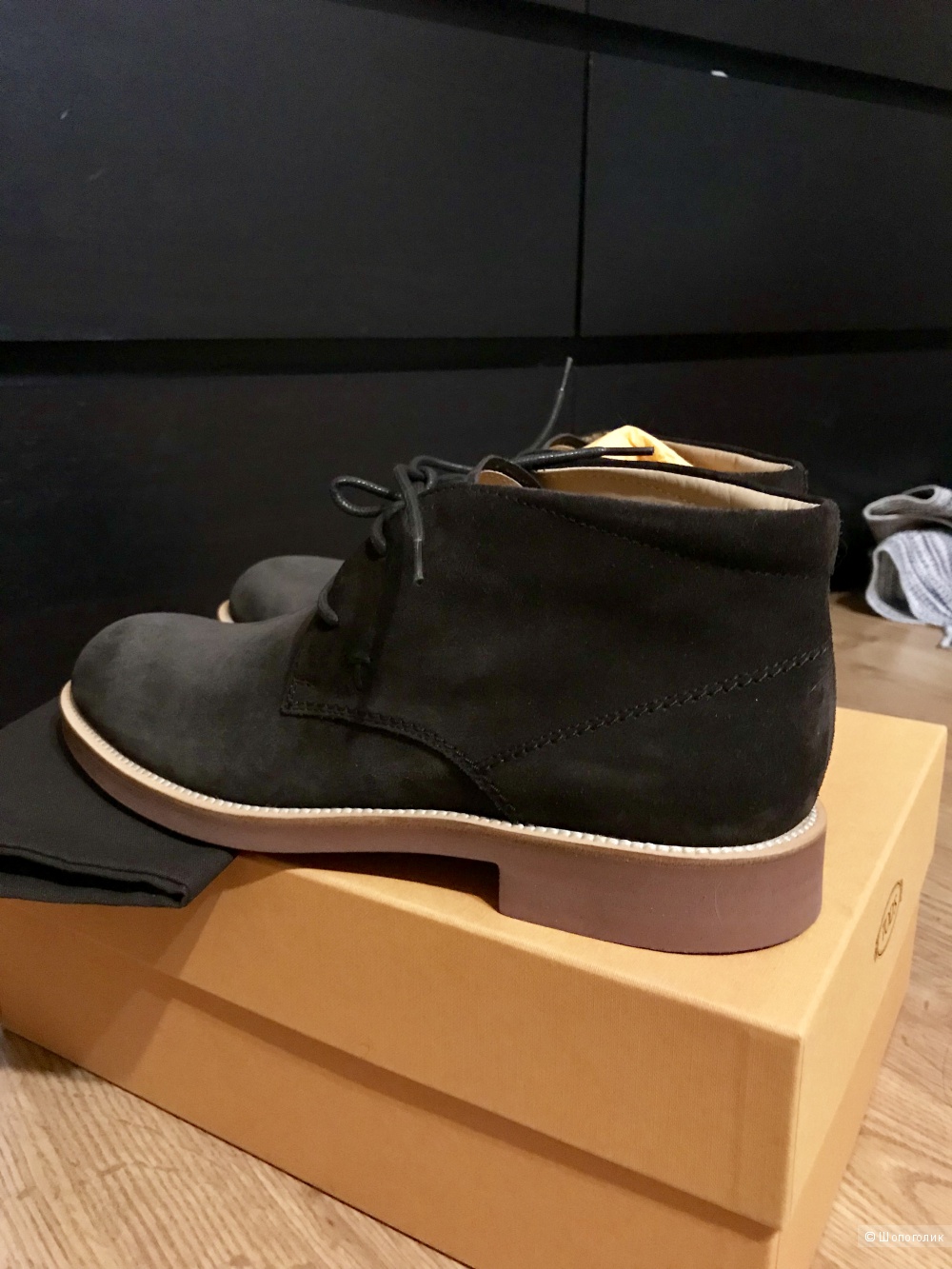 Оригинальные ботинки TODS, размер 7.5 (41.5)
