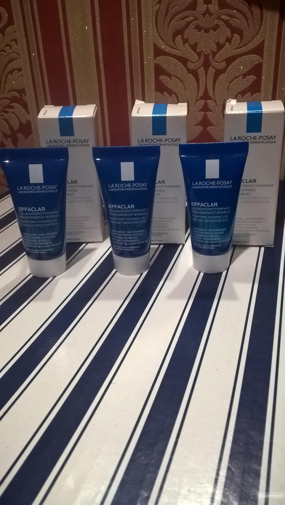 Гели для умывания La Roche-Posay Effaclar Gel 15 мл * 3 шт