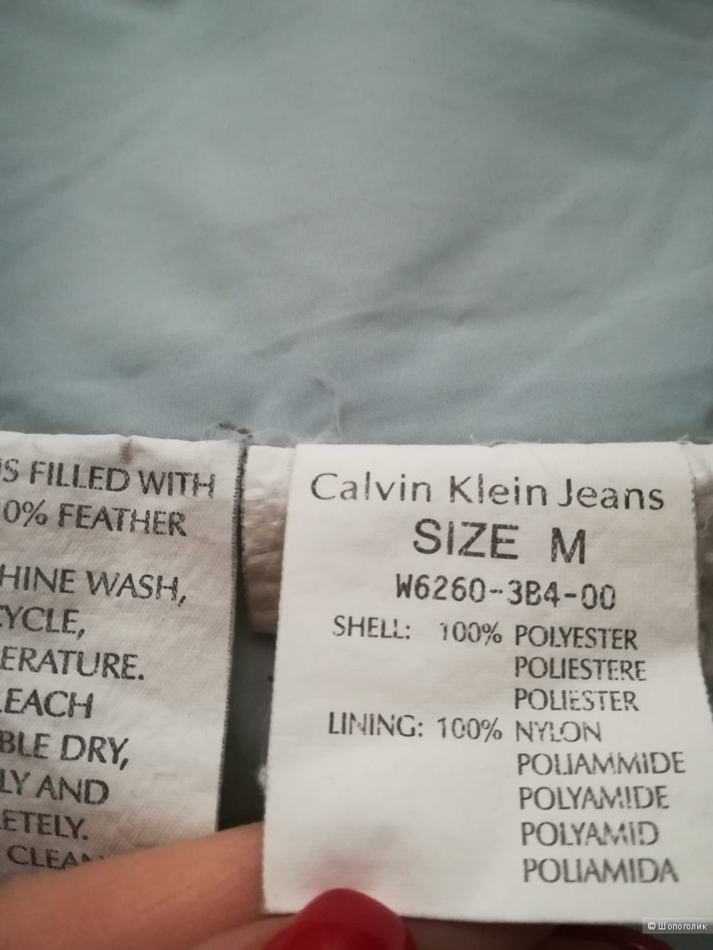Пуховик Calvin Klein,размер M