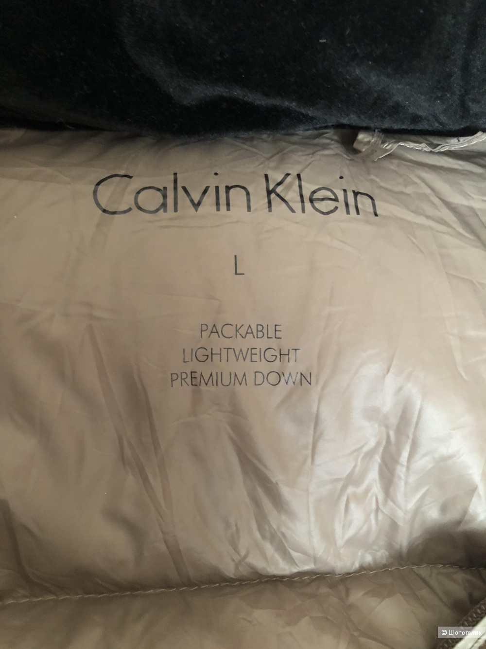 Пуховик Calvin Klein, размер L.