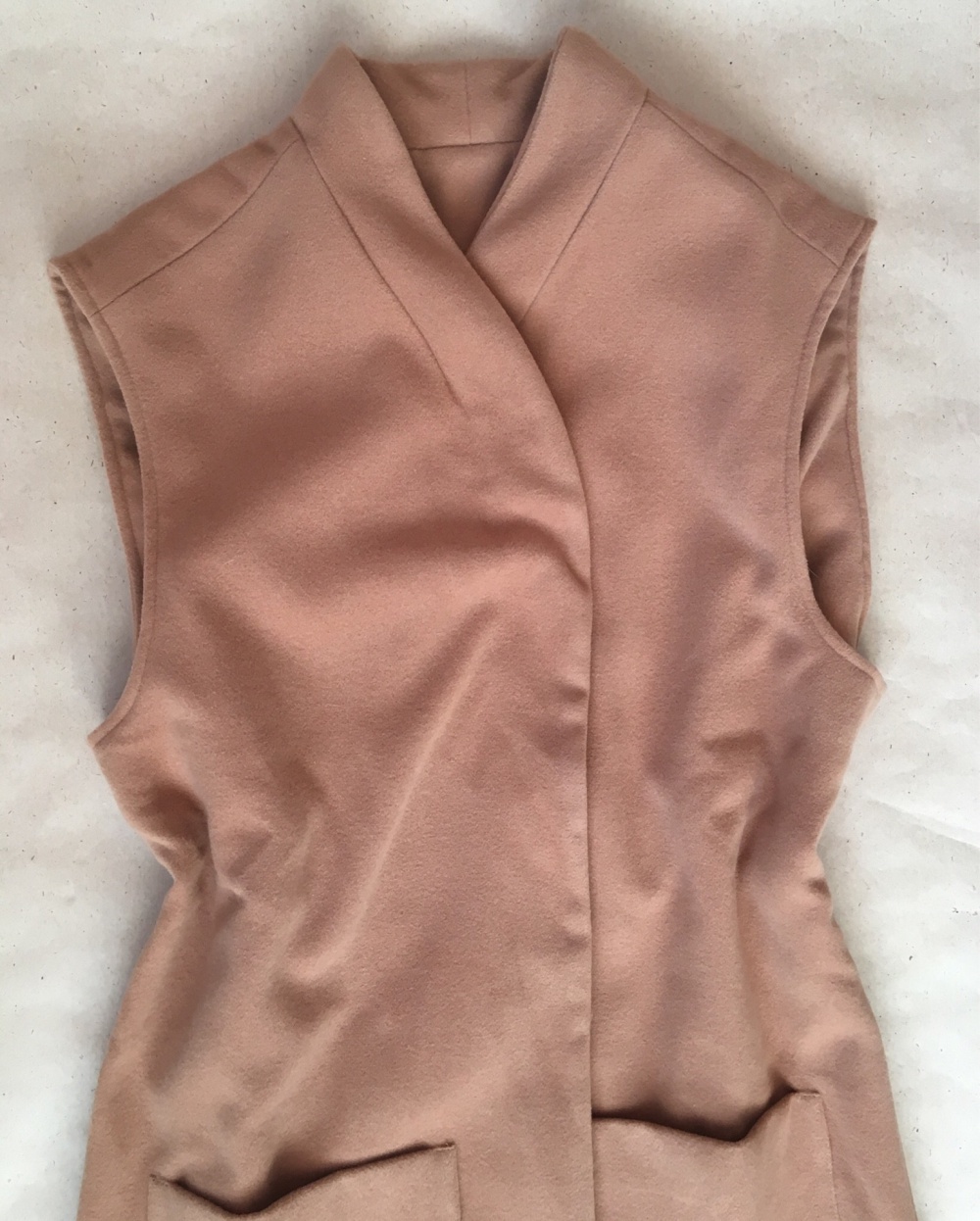 Пальто - жилет Ksenia Borodina, размеры  46, 48, 50