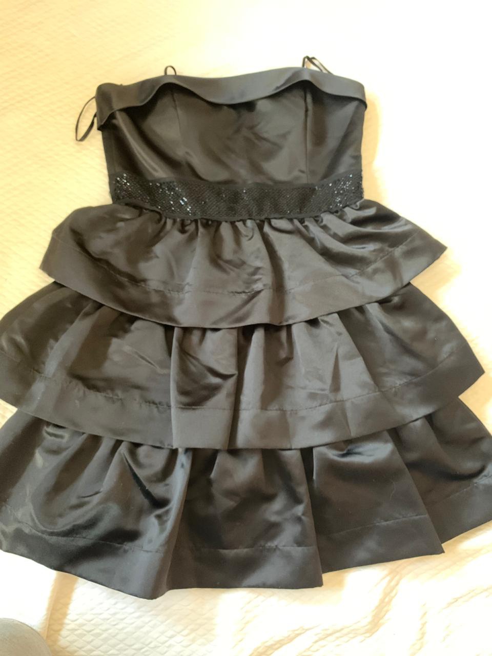 Чёрное коктельное  платье Alana  Manoukian.