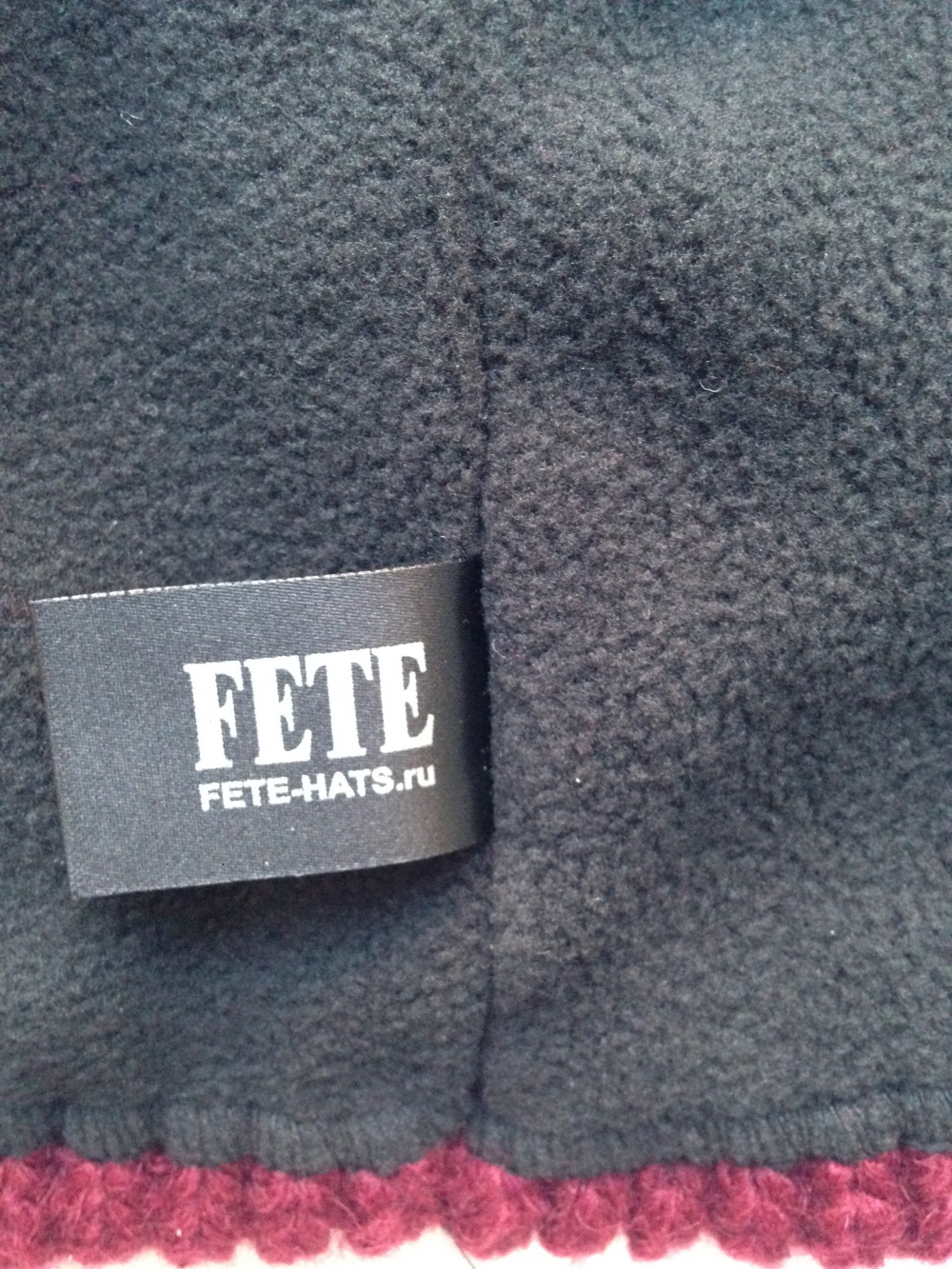 Шапка " Fete ", универсальный размер.