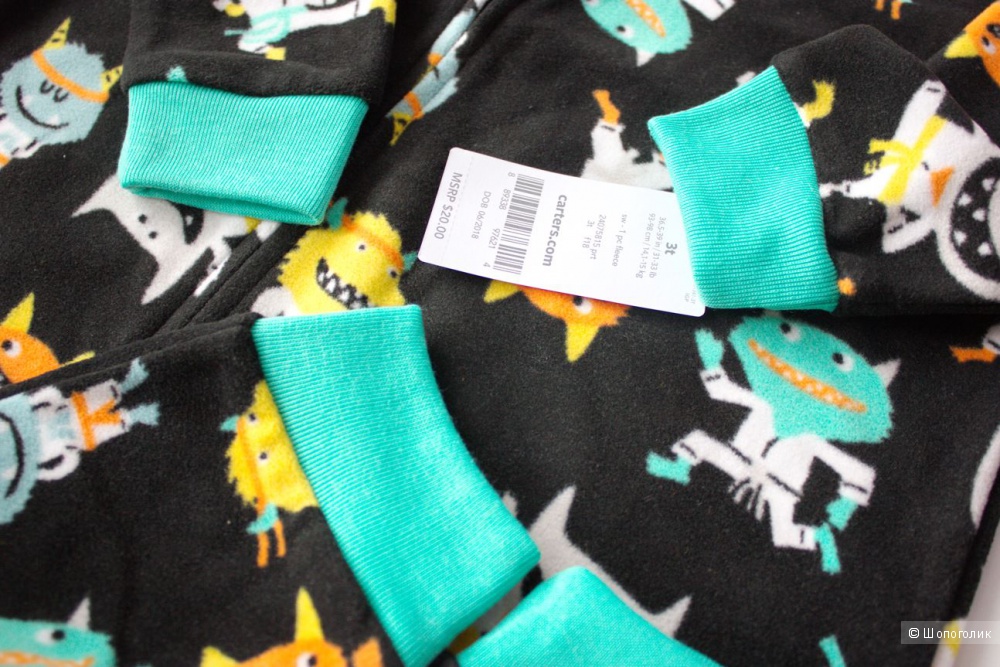 Флисовый комбинезон Carters, размер 3т ( 93- 98 см)