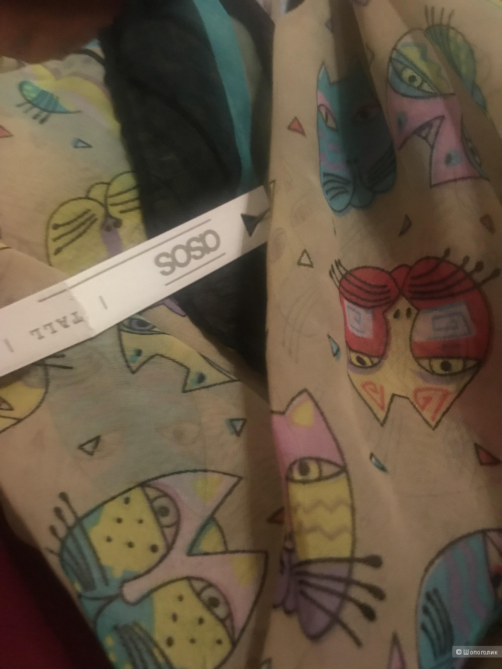 Платье-рубашка на пуговицах  "ASOS", размер 50