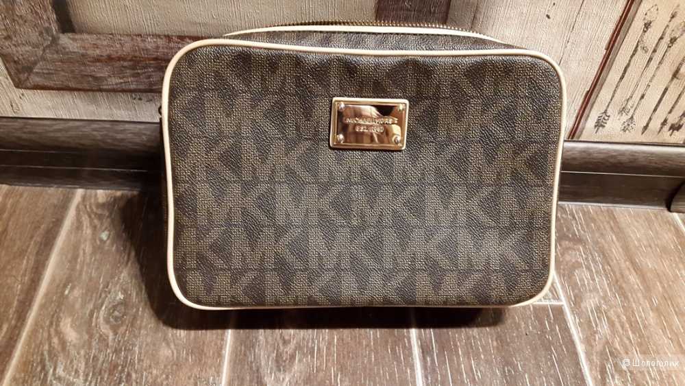 Сумка Michael Kors jet set travel large crossbody monogram