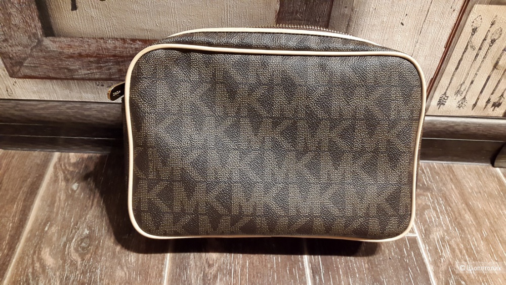 Сумка Michael Kors jet set travel large crossbody monogram