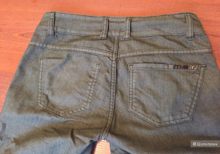 Двухсторонние джинсы МЕТ, размер 27.