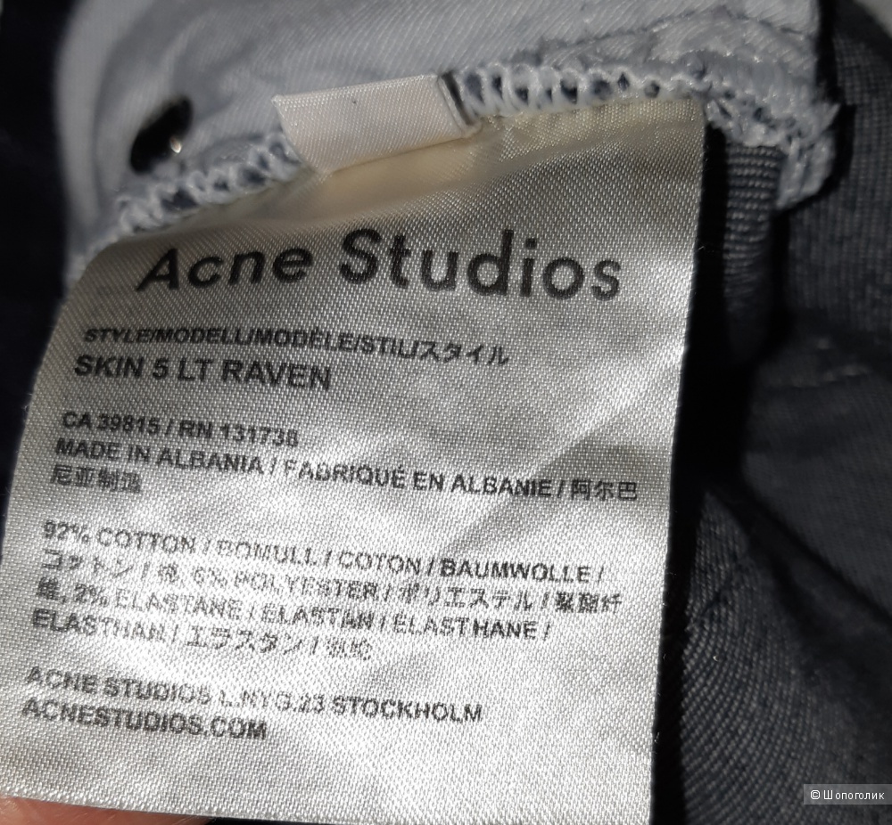 Джинсы acne studios, размер 29/32