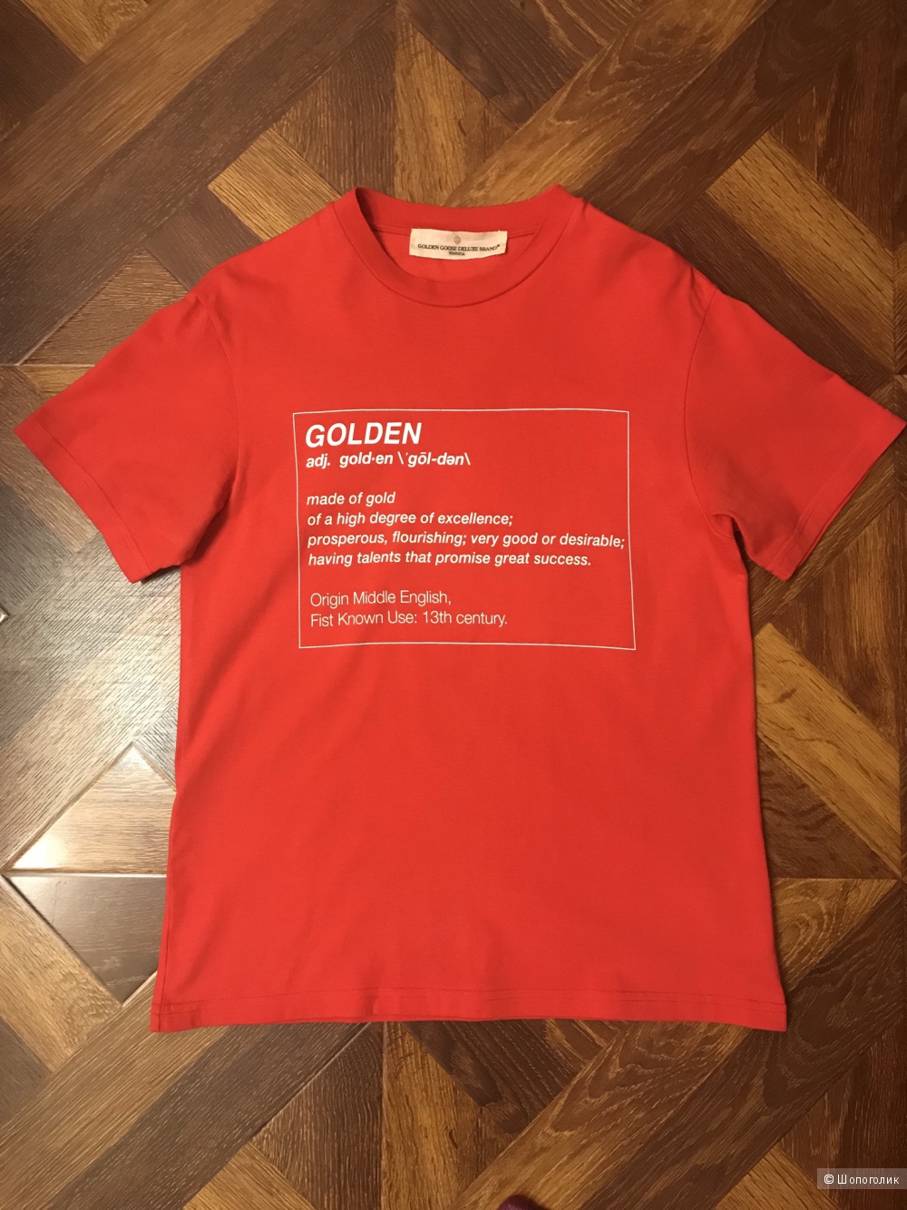 Футболка Golden Goose Deluxe Brand, р.XS-S