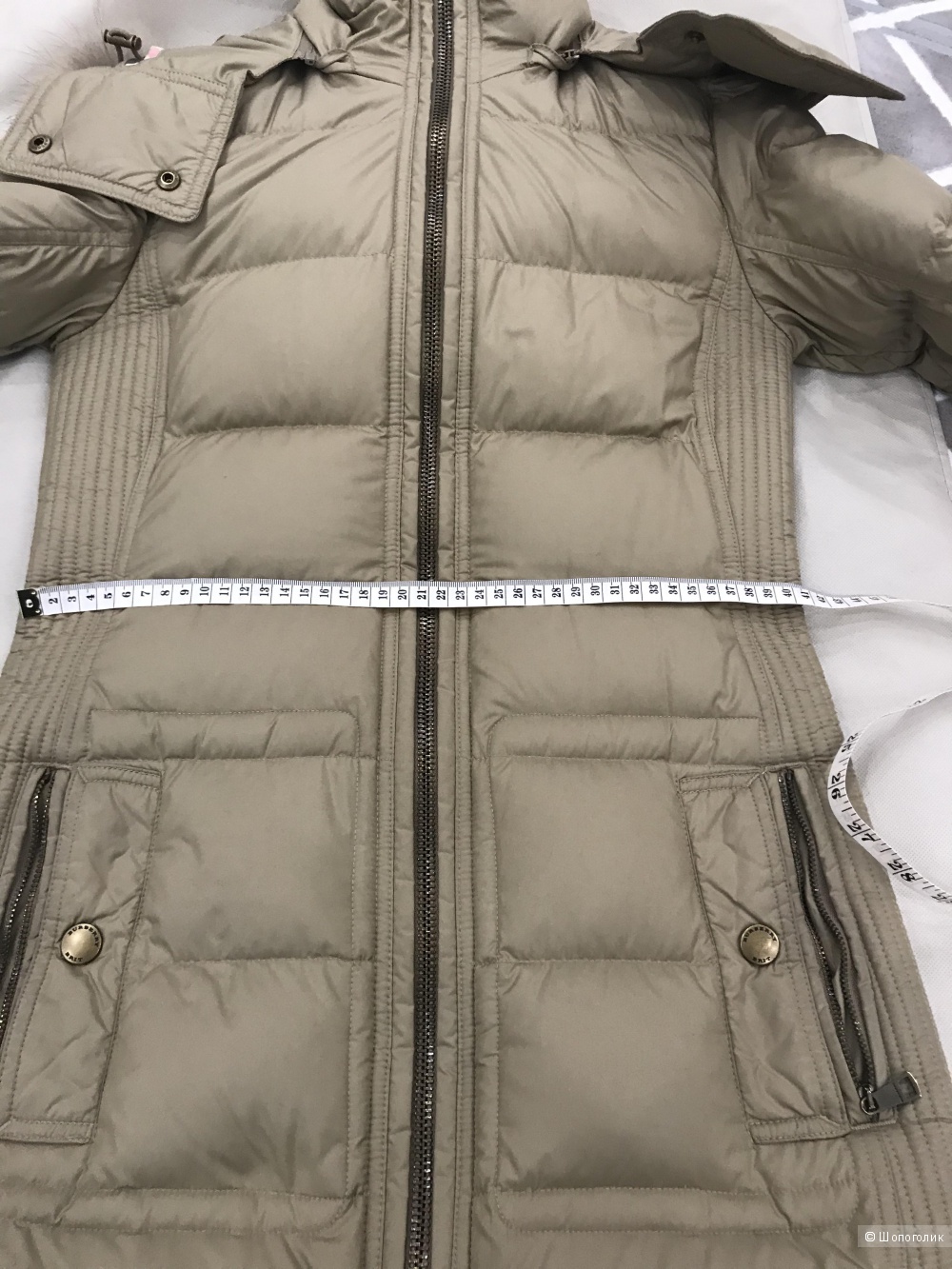 Пуховик Burberry xs