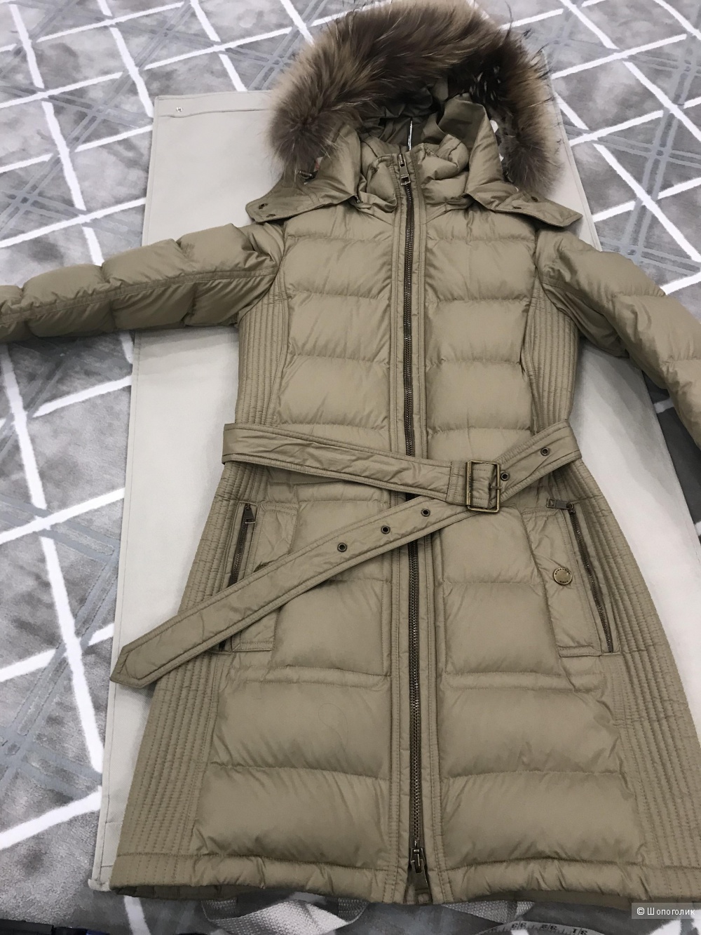 Пуховик Burberry xs