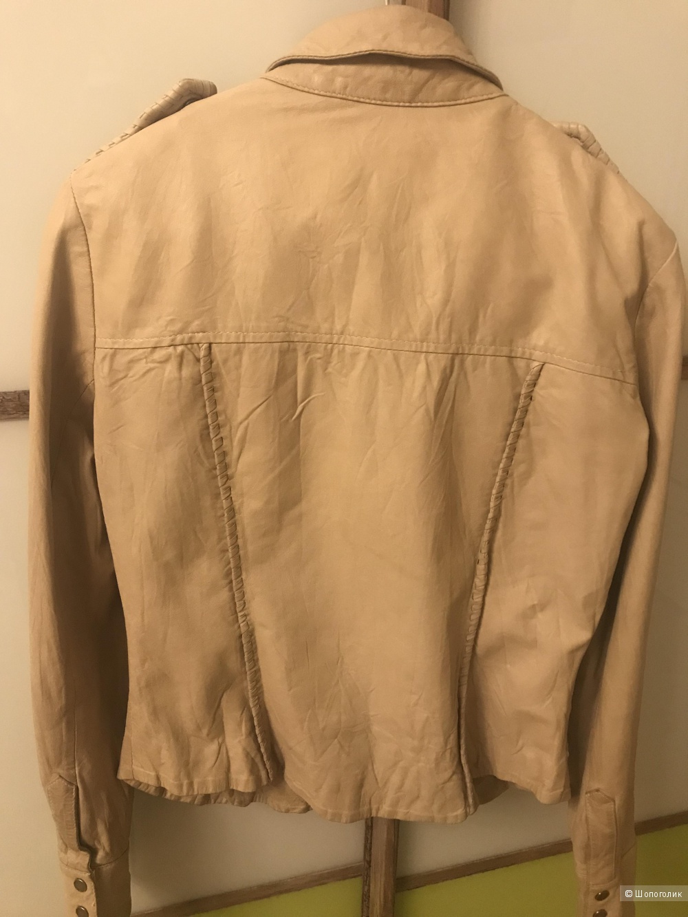 Куртка рубашка кожаная Muubaa, 40-42 размер