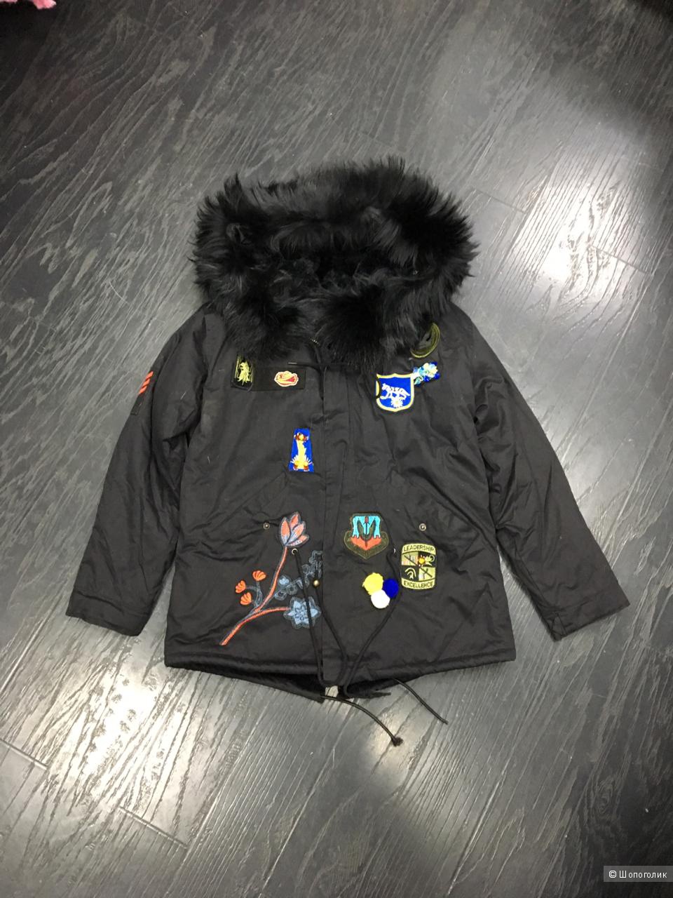 Парка BRAND LUX, oversize