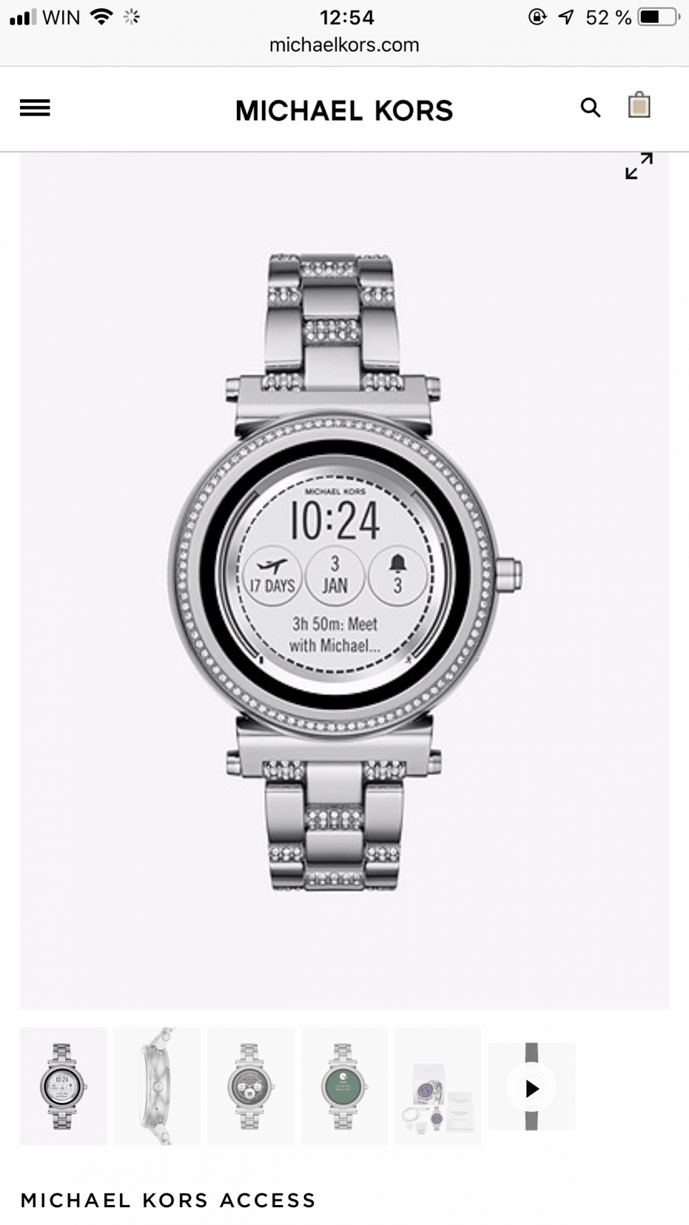 Продам smart watch Michael kors