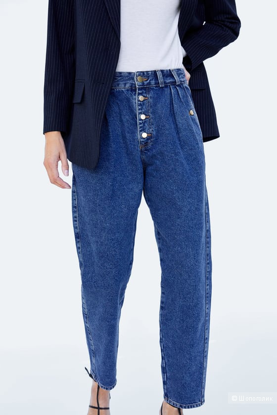 Джинсы Zara, размер 10US чёрные