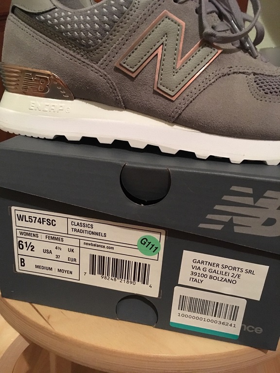 Кроссовки New Balance 574, 37 eu