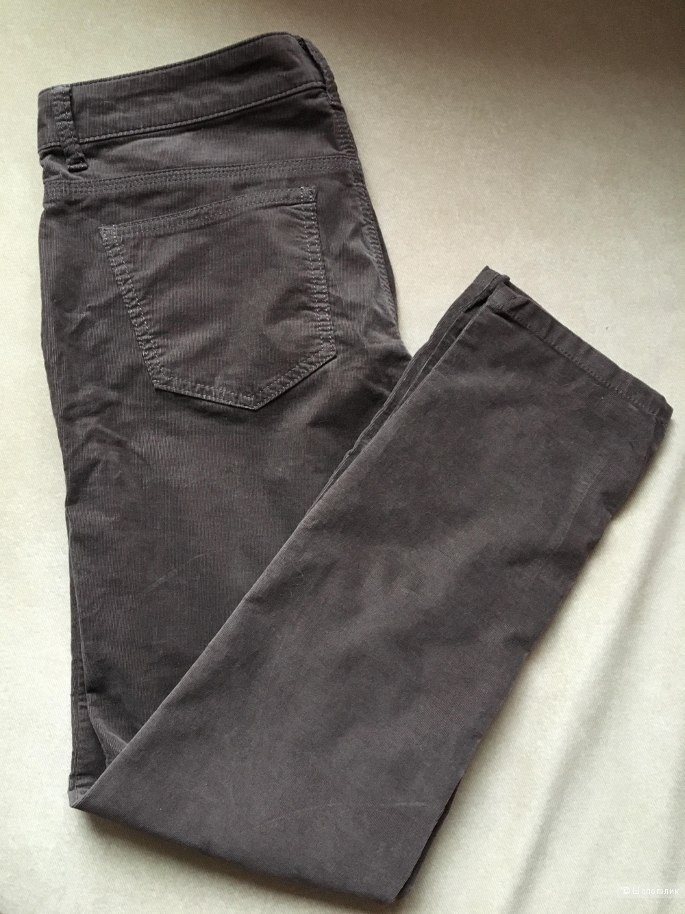 Вельветовые брюки-скинни Stefanel , 46 размер