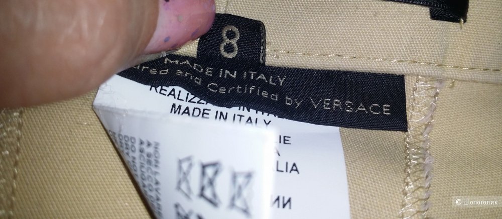 Брюки Versace , дизайнерский 42, росс. 44